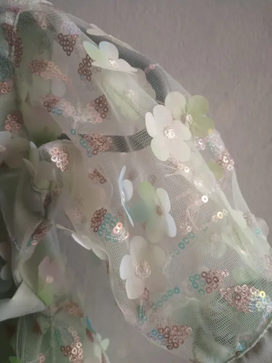 Eid%20Special%20Elegant%20and%20Fancy%20frock%20for%20baby%20girls%20Light%20Green%20Floral%20Net%20Frock%20with%20Matching%20Hairband%20&%20Trouser%20%E2%80%93%202-3%20Years%20Baby%20Girl%20Dress%20-%20Image%204