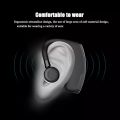 Timack® Newest air buds V9 Business Earphone 5.1 Bluetooth Wireless Headphones Ear Hook Hi-Fi Stereo Headset HandFree Sports Earbuds with Mic. 