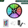 RGB Led Lights for Bedroom, 15 Feet Led Strip Lights RGB LED Strip Color changing Flexible Rope Lights with Remote Control Best Quality RGB Led Strip Light for Home Decoration Complete kit with 12V Adapter. 