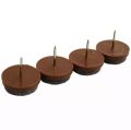 28mm 8 and 20 pcs Chair, Table & sofa Leg Floor Felt Pads Skid Glide DIY Nail Protectors. 