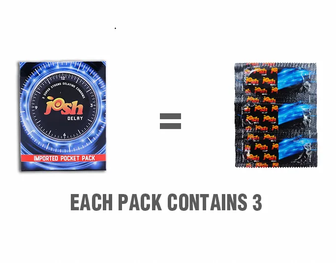 Josh%20D3lay%203s%20Condoms%20Ultra-Thin%20Ultra-Sensitive%20Latex%20Free%20Male%20Condoms%203's%20Pack%20-%20Image%203