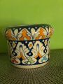 Multani Blue Pottery Planter Pot vase (multi purpose). 