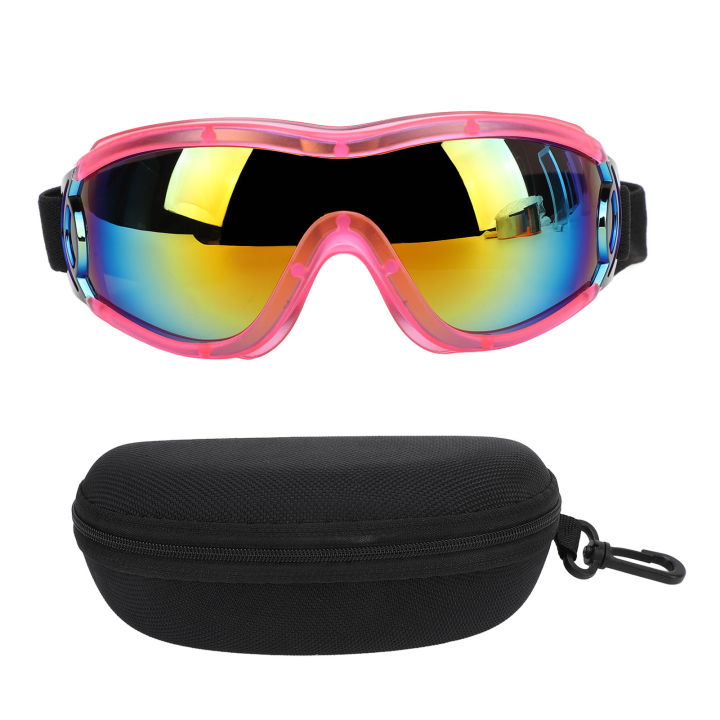 Dog Sunglasses Outdoor Dog Glasses UV Protect Adjustable for Medium Dog