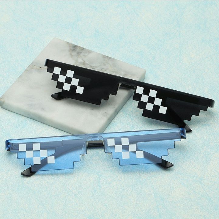 Minecraft%20Mosaic%20Glasses%20Deal%20with%20It%20Women%20Men%20Trick%20Toy%20-%20Image%204