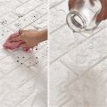 3D Brick Stone Wall Sticker Self-Adhesive Foam Wallpaper Panels Room Decal 70*77cm. 