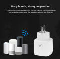 Tuya/smart Life Smart WiFi EU Smart WiFi Plug Can Set Schedules And Voice Control/no Need Hub Required Can Save Energy Use And Electricity Bills. 