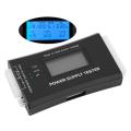 TE Computer PC Power Supply Tester Checker 20/24 pin 4 SATA HDD ATX BTX Meter (Black). 