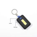 Mini Cob LED Keychain Flashlight Key Chain Portable Key Ring Light. 