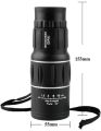 16X52 Bushnelll Monocular Telescope 16x Zoom Day Vision Optic Lens Spotting Scope Mobile Phone Camera Magnifier Monocular Telescope Single Cylinder Bird Watching Golf Sport Camping Hiking Portable Telescope Scope 66M/8000M HD 16 x 52. 