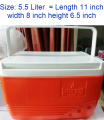 Cool Ice Box Small Cooler Portable ideal for Camping & Hiking Storing bottles, can. 