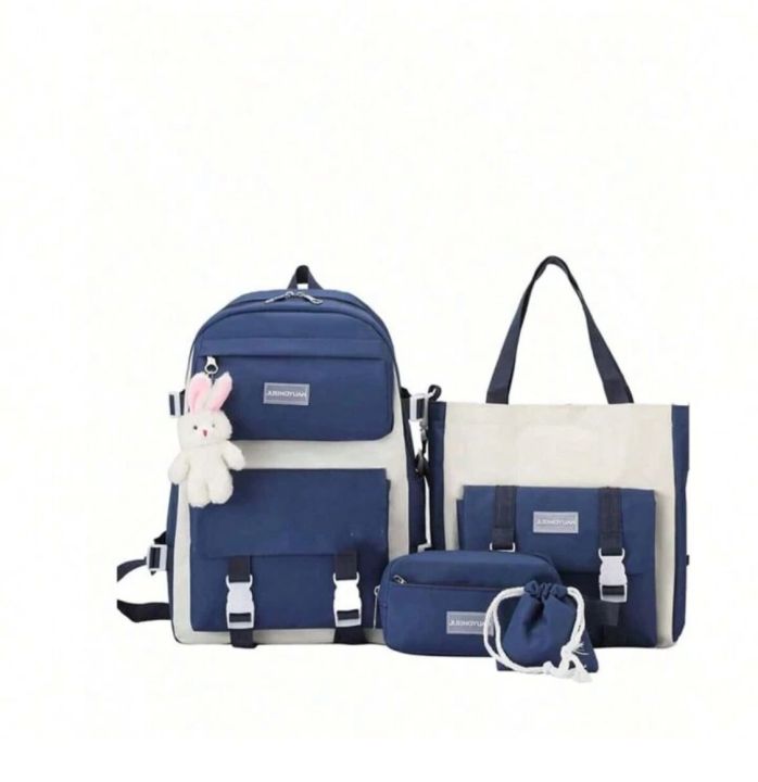 4Pcs/Set%20Women%20School%20Backpacks%20Schoolbag%20Daisy%20Canvas%20For%20Teenagers%20Girls%20Student%20College%20Book%20Bag%20Boys%20Satchel%20Bolsas%20bag%20pack%20-%20Image%207