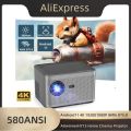 Magcubic 580ANSI Projector Android 11 4K 1080P Wifi6 Voice Control Allwinner H713 Electronic Focus BT5.0 Home Cinema HY350. 