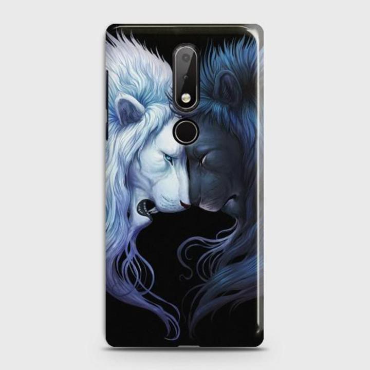 Nokia 6.1 Plus Cover - SkinLee HQ Hard Case - Day and Night - SKINLEE-281-1-421-280