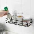 Multipurpose Bathroom Accessories shelf Wall Mounted Organizer Shampoo Storage Rack holder. 