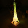 Eiffel Tower Light Colorful Nightlight Birthday Gift Decorative Button Lamp. 