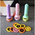 Hot Selling Projector Flashlight for Kids Early Childhood Educational Toy Birthday Gift 3 reels | 6 reels and 10 reels variations. 