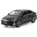 Toyota Corolla Altis Grande Die Cast Scale Model Car - 6 inches - Black. 
