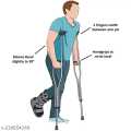 Handicapped Crutches Baisakhi for old and injured people. 
