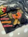 New Fancy Dress for women – Organza Shirt, Plain Kataan Silk Trouser and Organza Dupatta. 