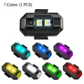 Rechargable 7 Colors In 1 Led Aircraft Strobe Lights Anti Collision Warning Light. 
