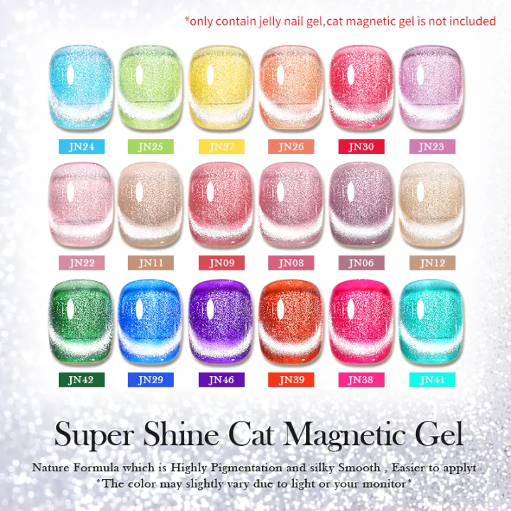 BORN%20PRETTY%20Super%20Shine%20Cat%20Magnetic%20Gel%20Nail%20Polish%20Sparking%20Shiny%20Varnish%20UV%20Gel%20For%20Nail%20Art%20Design%20Magnetic%20Manicure%20-%20Image%202