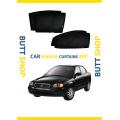 SUZUKI BALENO SUN SHADE / WINDOW CURTAINS (DARK) BLACK 4PCS. 