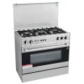Welcome 3 Burner 34" Gas Cooking Range WC-4500 - Grey and Black. 