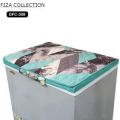 Medium Single Door Deep Freezer Cover Made By Dual Layer Cotton Fabric Polyester Quilting. 