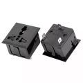 1pcsFactory supply AC Universal socket power inlet PDU/UPS model 13A Multifunctional power with security door outlet EU/UK/AU/US. 