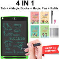 Drawing Tablet / Sank Magic Books + Magic Pen + Refils  for Kids  Best Writing  and Graphic LCD Drawing Pads for 3 to 8 Year Old Boys and Girls. 