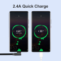 Oppsee Micro USB Type C Fast Charger Shape Cable for Sumsang Galaxy S21 S20 Huawei Type-c L Elbow Android Mobile Phone Wire. 