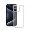 Iphone 16 pro max Cover New Ultra Thin Soft Tpu Silicon Dust Proof Transparent Back Cover. 