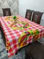 Waterproof Decorative Printed Cotton  Dining Table Cover for 6 Seater & 8 Seater Rectangle| cover Dining Table Cover | Table Cloth | Dining Table Cover. 