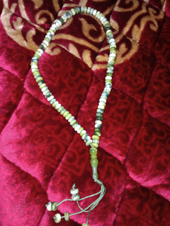 100 beads tasbih marble type plastic 8 mm size  tasbeeh