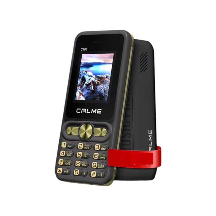 Calme C108 Lite - Without camera with Big Battery 3200mAH - 1.8 Inch Display - Dual Sim - PTA Approved - 1 Year Brand warranty
