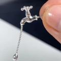 Personalized Creative Faucet Earrings Kpop Accessory Chain Water Drop Design Tassel Earrings Pendant Ear Jewelry for Stylish. 