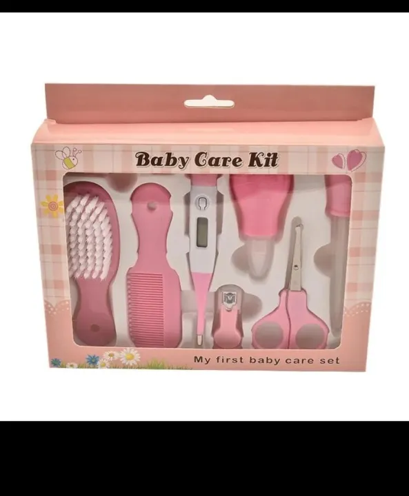 10Pcs%20Multi-Piece%20Baby%20Care%20Kit%20Newborn%20Nail%20Cutter%20Thermometer%20Beauty%20Brush%20Kit%20Scissors%20comb%20Teether%20Function%20Child%20Toiletry%20kit%20baby.%20-%20Image%202