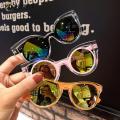 【hot】 Fashion Children's Sunglasses Baby Anti-Radiation Sun Glasses Girl Boy Cute Cartoon Bear Anti-Glare Sunglasses Stylish Goggles. 