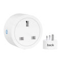 ROVF - 3 Pin Smart Wifi Plug - Wall Socket Switch - 16A/20A - UK Plug - Power monitor Remote Control - Work for Tuya Alexa Google Home Assistant. 