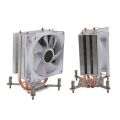 CPU Cooler Hydraulic 2 Copper Heat Pipes Computer CPU Cooler 90mm for PC. 