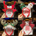 2023 Christmas Decorations Santa Claus Hair Band
Christmas Headwear For Women
Holiday Dress Headband
Christmas Deer Horn Hair Band
Festive Hair Accessories
2023 Christmas Decorations
Female Santa Claus Headband
Holiday Party Hair Accessories
Christmas. 