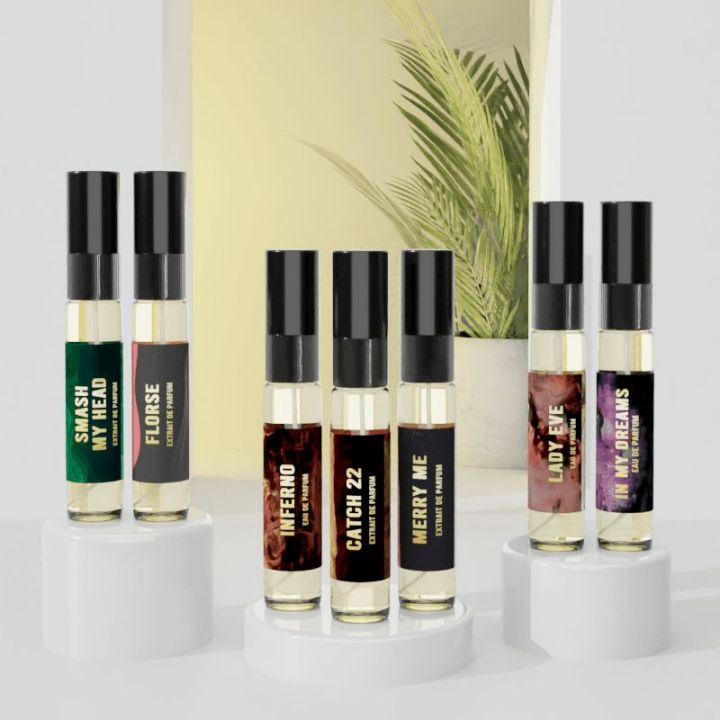 Scents N Stories | Our Top 30 Sample Set | Experience All At Once | Pocket Friendly Scents | 5ml