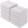 Utopia - Washcloths Set 12 x inches 700 GSM 100% Cotton Premium Quality Flannel Face Cloths Highly Absorbent and Soft Feel Fingertip Towels 12-Pack. 
