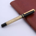baoer 507 Golden Fountain Pen Xubeihong the eight horses GIFT Medium Nib Stationery Office school supplies. 