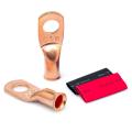 Bare Copper Wiring Terminals High Quality Heavy Duty Cable Ends Wire Terminals 8-4/0 Awg Ring Lugs AWG Terminals for. 