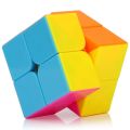 Rubik cube 2x2x2 - Stickerless cube - Cube Puzzle Game - 2x2 Cube Box. 