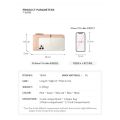 Korean women's long wallet stone pattern bi-fold cute zipper purse long women wallets. 