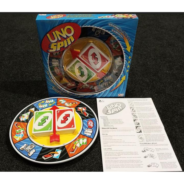 Uno Spin Wheel Card Game Kids Adults Family Game Party Gift