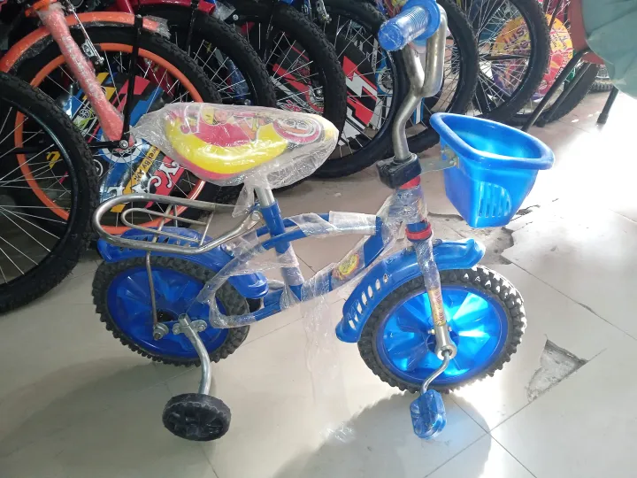 Baby%20Cycle%2012%20inch%20Kids%20Bicycle%20With%20Front%20Basket%20&%20Supporting%20Tire%202-5%20Years%20Old%20Baby%20-%20Image%203