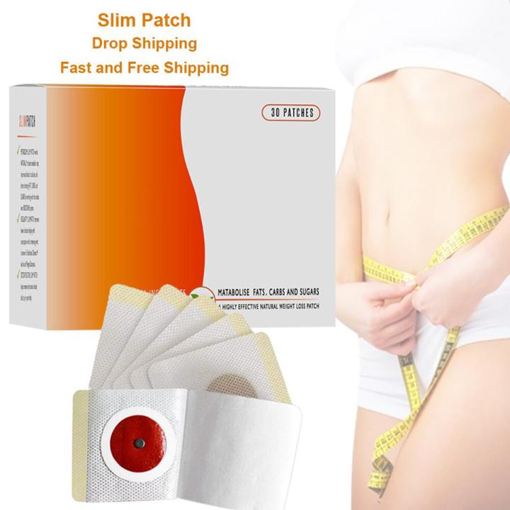 Dropshipping Slim Patch 30Pcs/Lot Weight Loss Navel Sticker Weight Lose Slimming Product Wholesale
